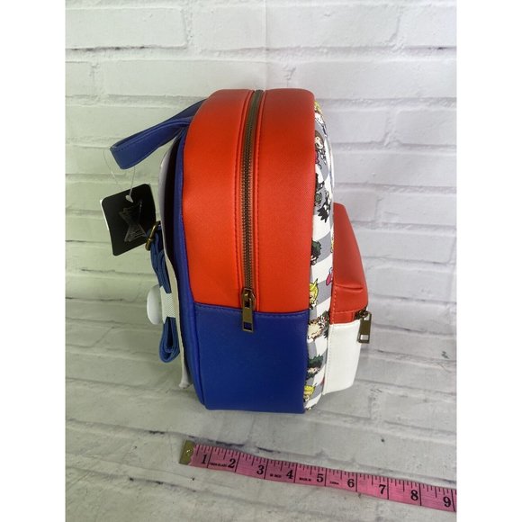 My Hero Academia X Hello Kitty and Friends Sanrio Color Block Mini Backpack Bag main image 4